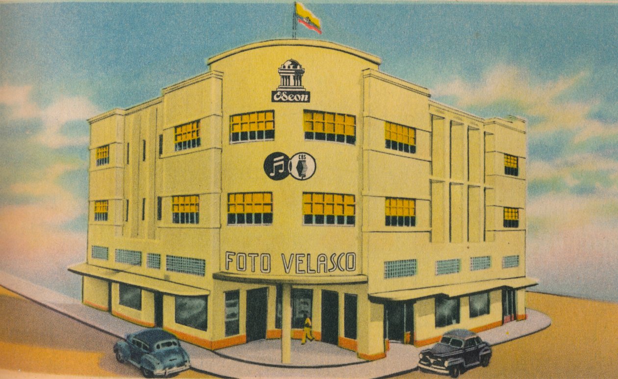 Foto Volasco Gebouw, Barranquilla, ca. 1940s door Unbekannt
