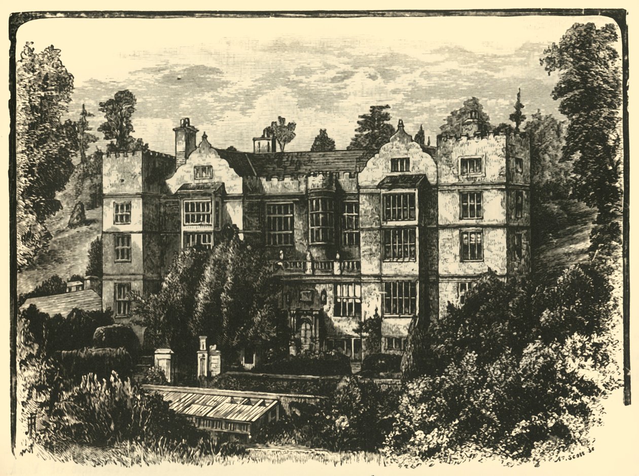 Fountains Hall, 1898 door Unbekannt