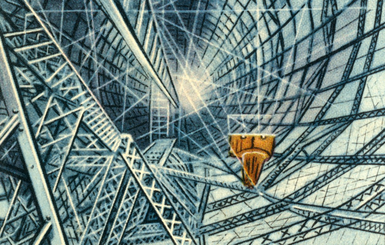 Frame van een zeppelin, 1932 door Unbekannt