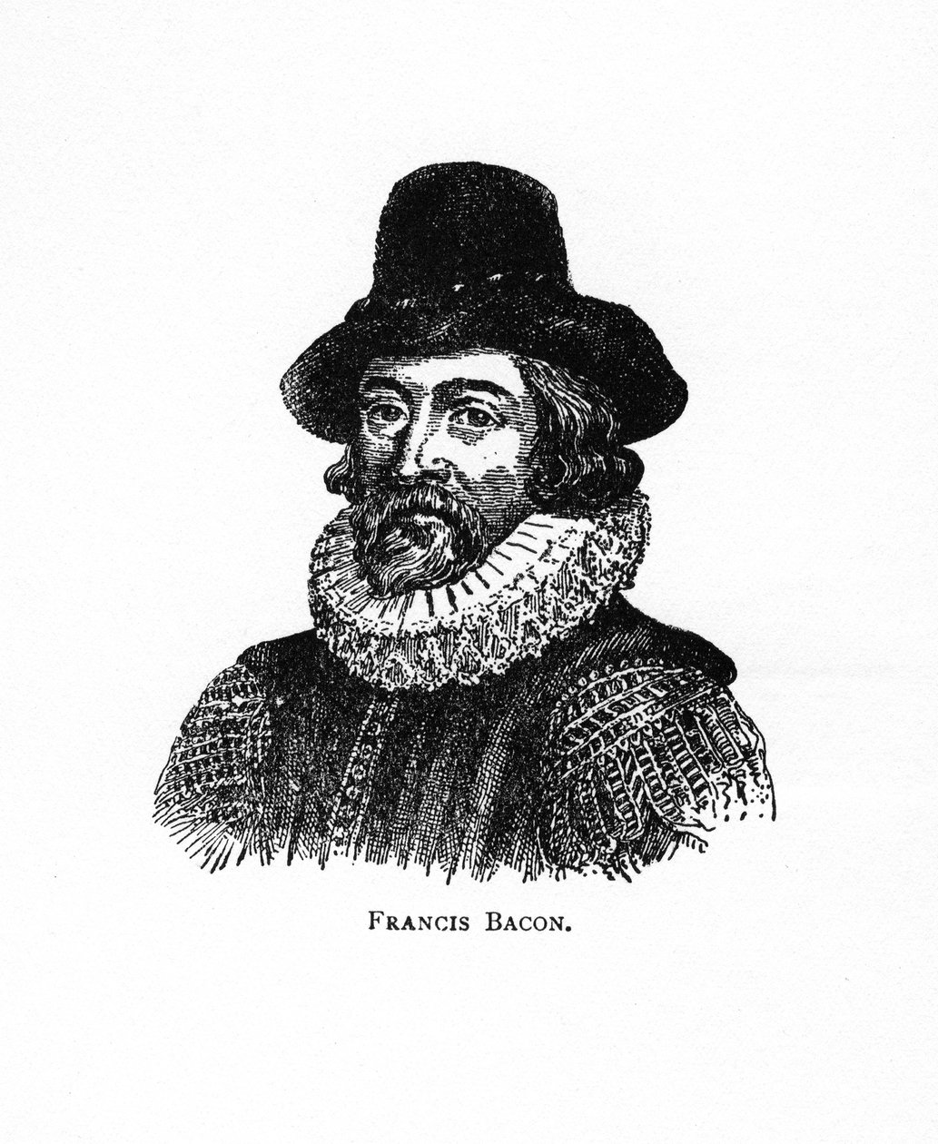 Francis Bacon, 1e Burggraaf St Albans, Engelse filosoof, wetenschapper en staatsman, 20e eeuw door Unbekannt