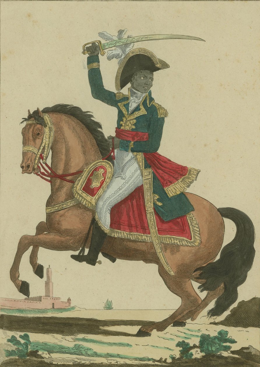 François-Dominique Toussaint Louverture 1743-1803, c.1800 door Unbekannt