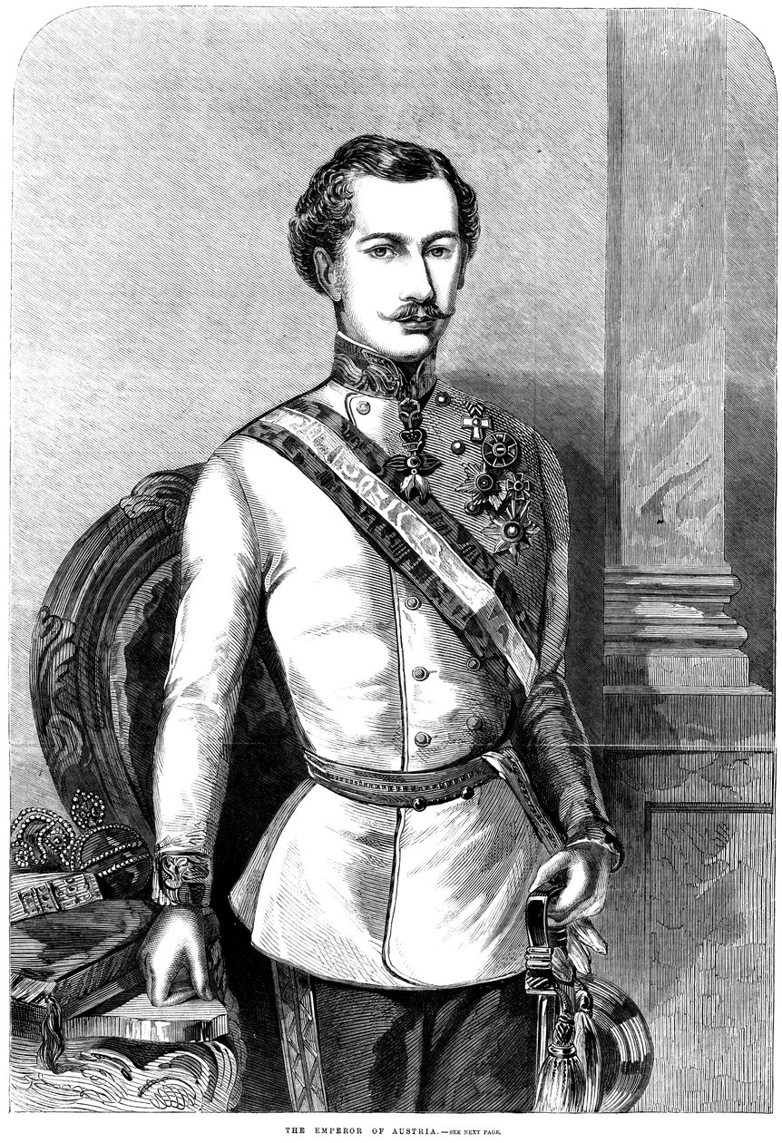 Franz Joseph I, Keizer van Oostenrijk door Unbekannt