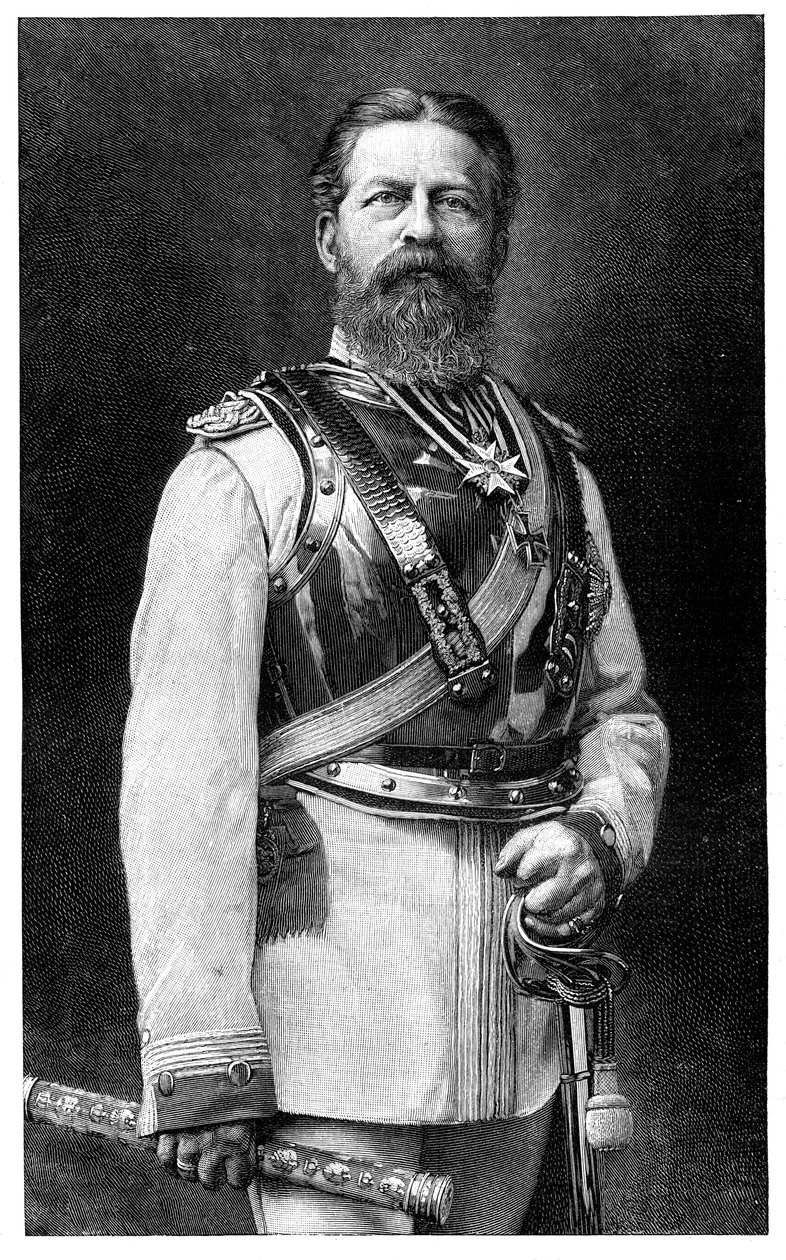 Frederik III, koning van Pruisen en keizer van Duitsland door Unbekannt