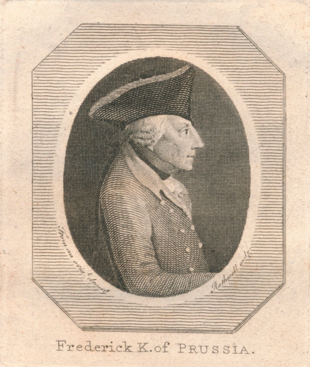 Frederik K. van Pruisen, ca. 1800 door Unbekannt