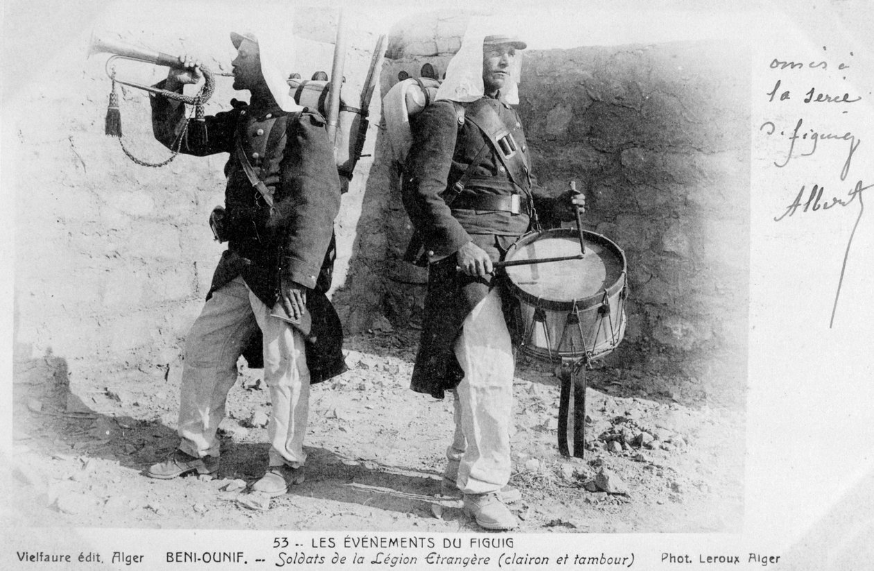 Franse Vreemdelingenlegioen, Beni Ounif, Algerije, 1904 door Unbekannt