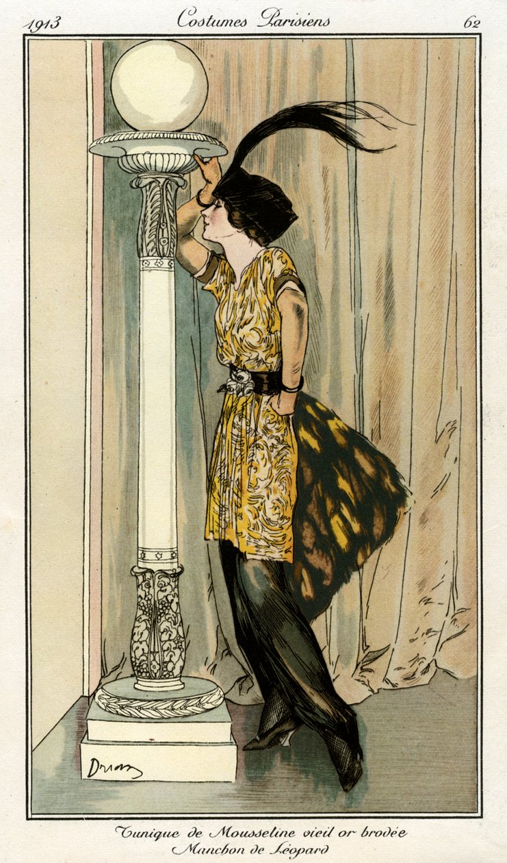 Franse mode van de 20e eeuw, 1913 door Unbekannt