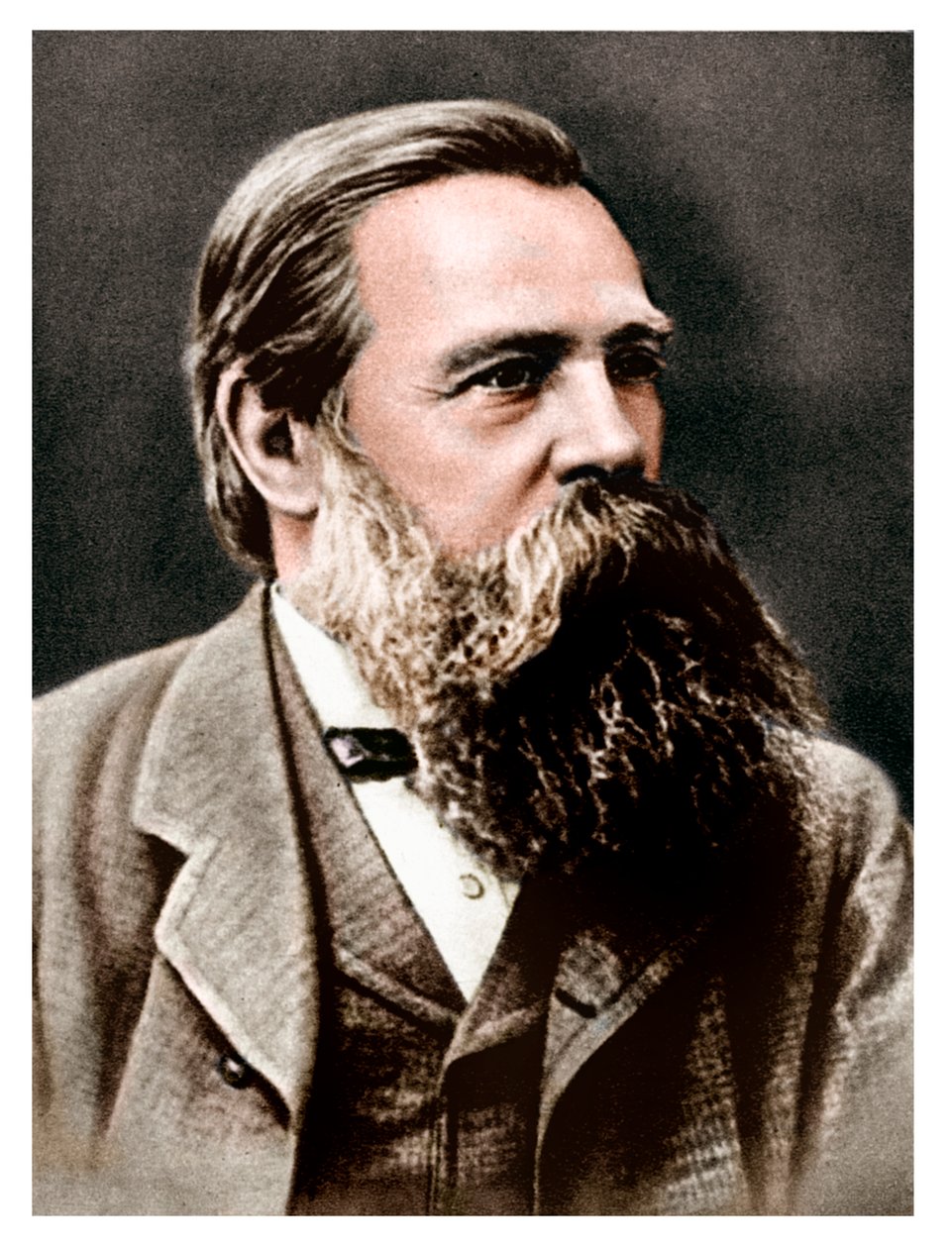 Friedrich Engels, Duitse socialist en medewerker en supporter van Karl Marx, 1879 door Unbekannt
