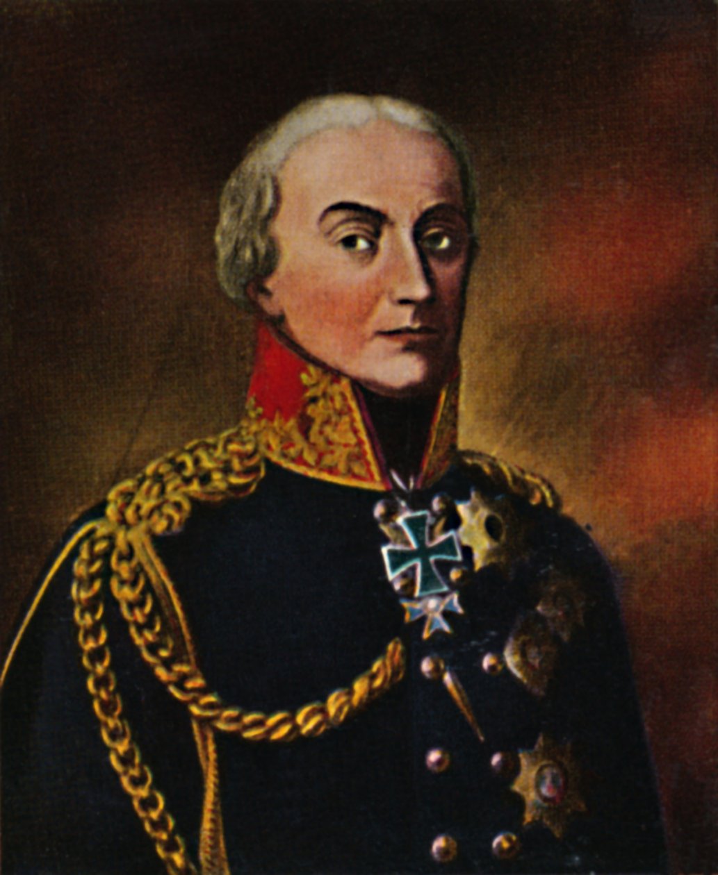 Generaal Bülow von Dennewitz 1755-1816 door Unbekannt