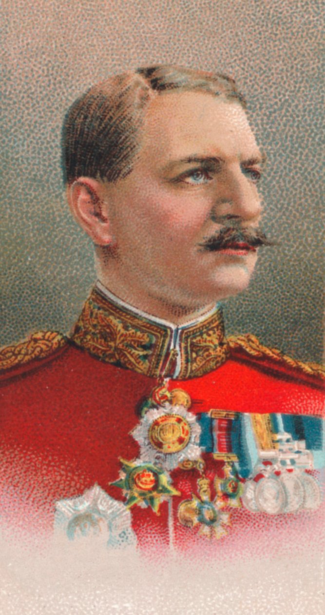 Generaal Sir Henry Macleod Leslie Rundle 1856-1934, Britse legergeneraal tijdens de Eerste Wereldoorlog, 1917 door Unbekannt