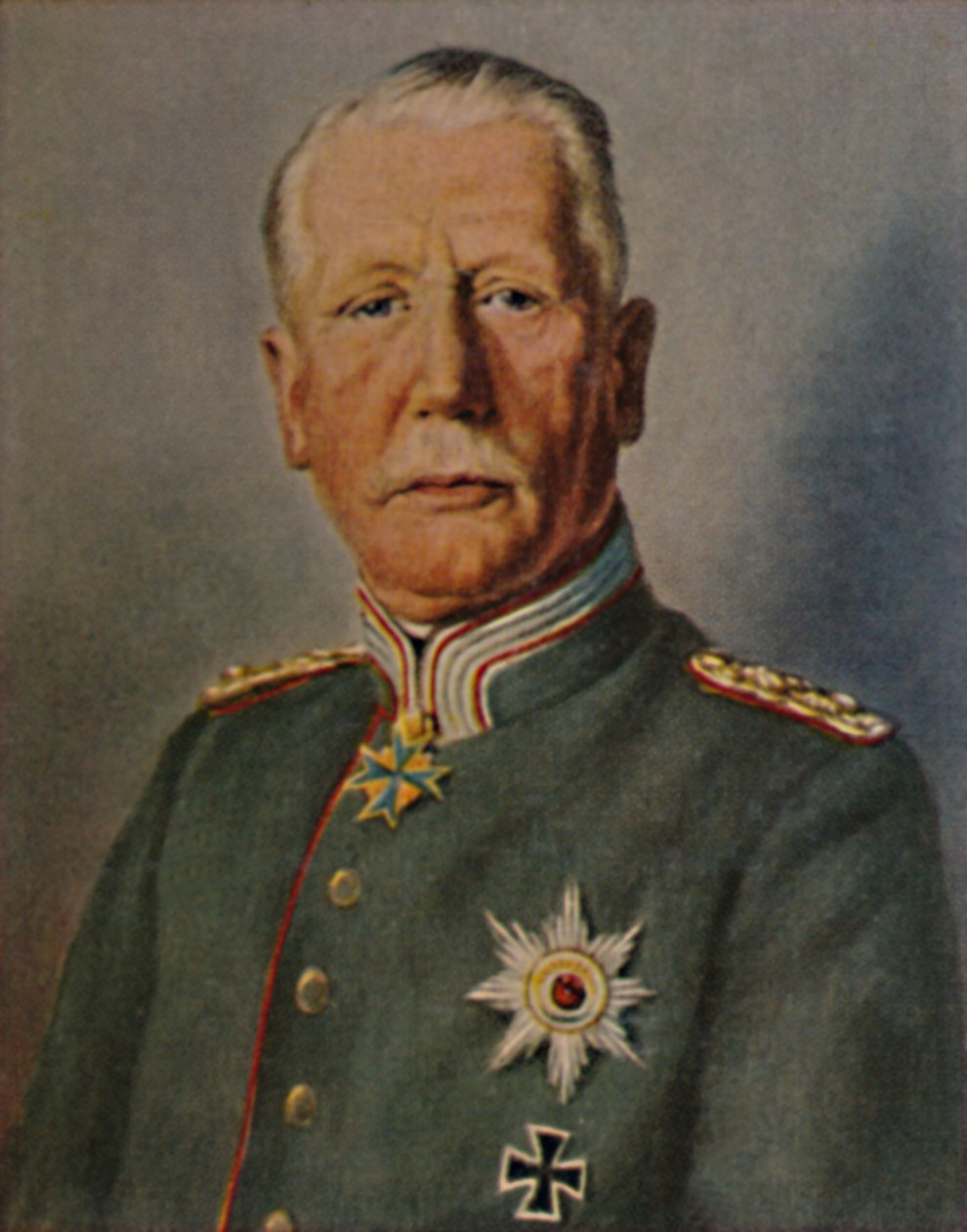 Generaloberst von Einem. Geb. 1853. - Schilderij van Busch, 1934 door Unbekannt