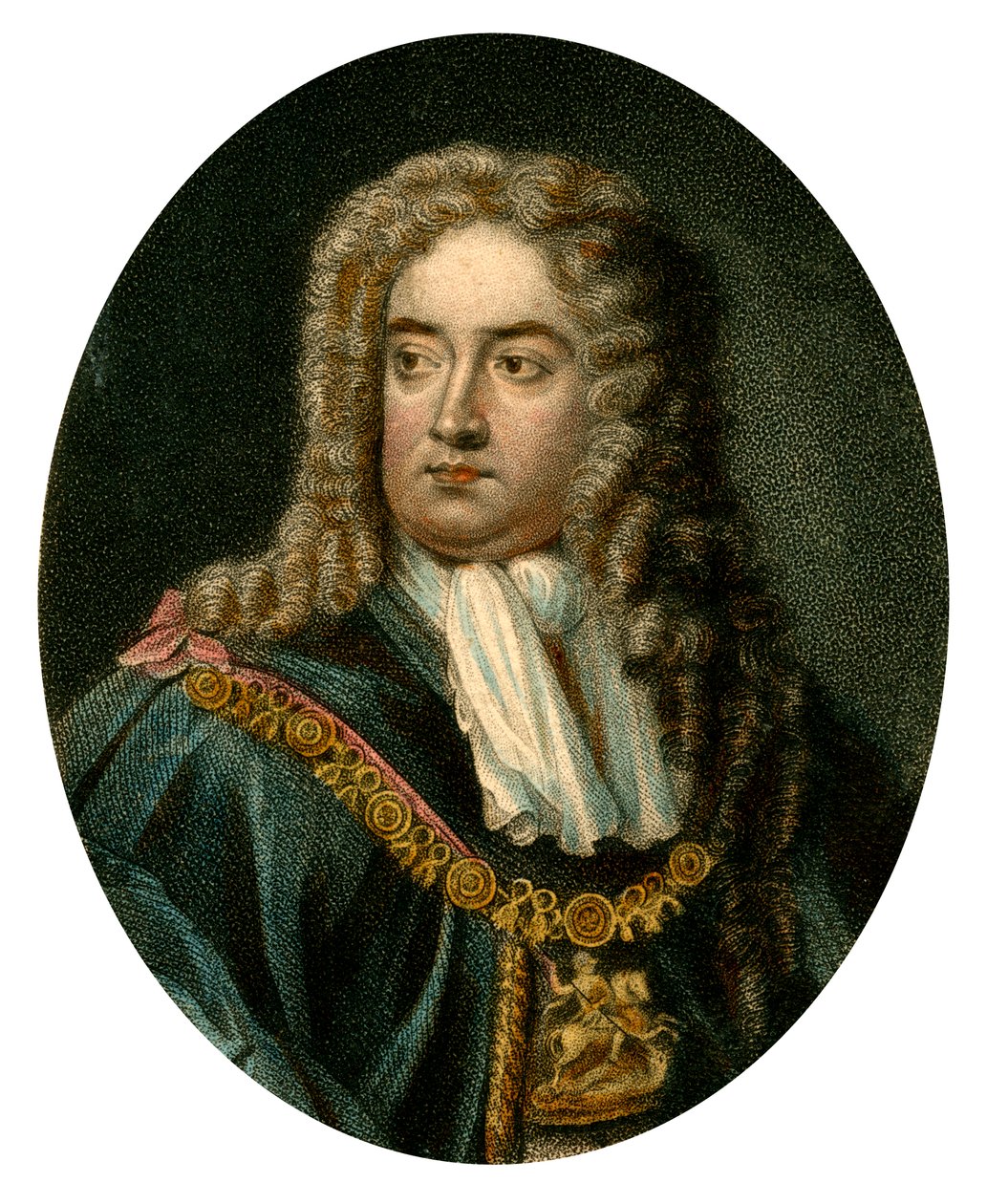 George II, Koning van Groot-Brittannië en Ierland door Unbekannt