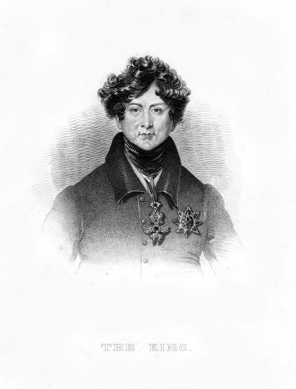 George IV, Koning van het Verenigd Koninkrijk en Hannover door Unbekannt