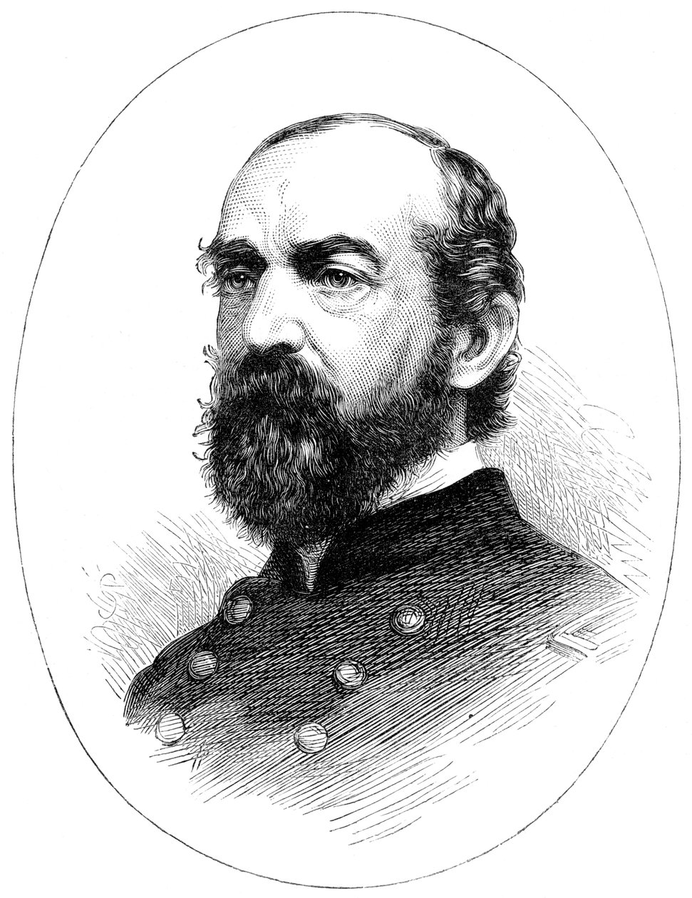 George Meade, generaal van de Unie in de Amerikaanse Burgeroorlog door Unbekannt