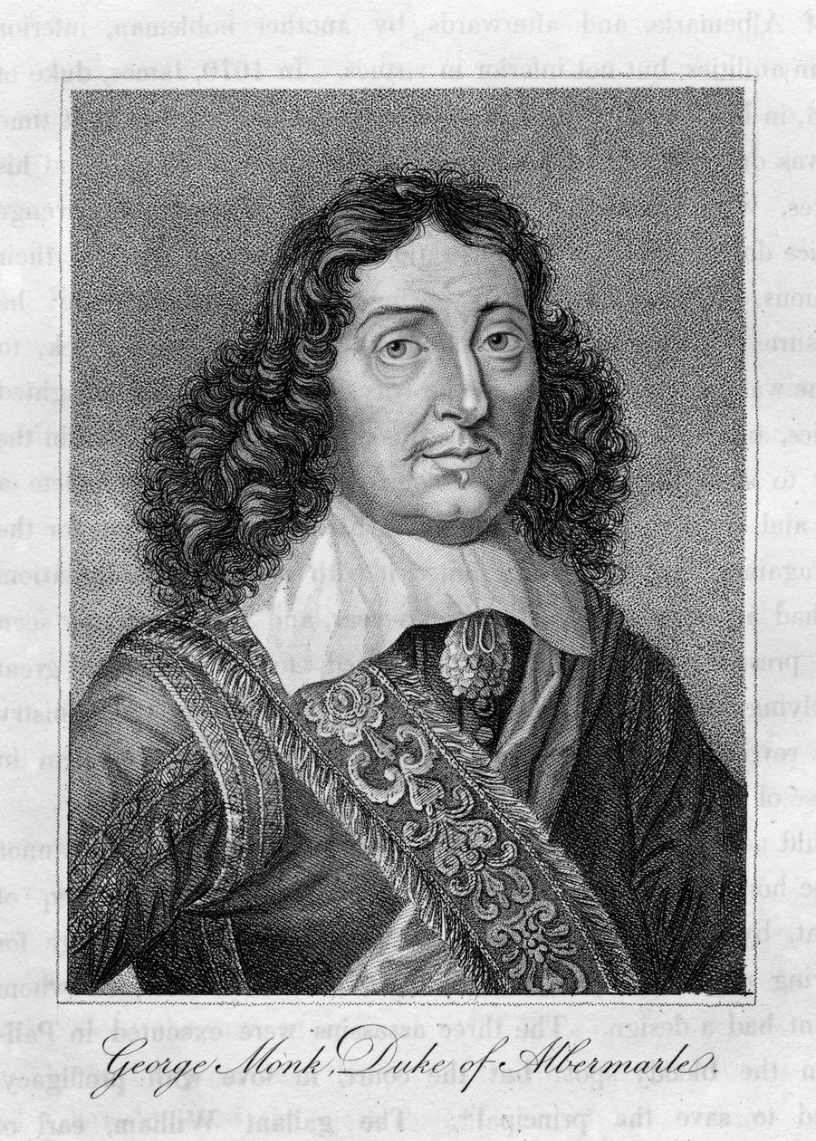 George Monck, Hertog van Albemarle, 17e eeuw Engelse soldaat door Unbekannt