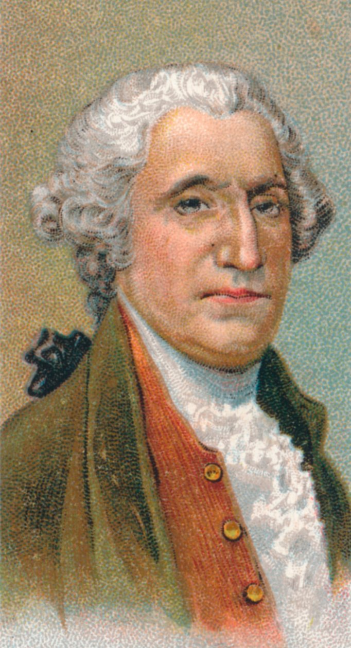 George Washington 1732-99, eerste president van de Verenigde Staten, 1924 door Unbekannt