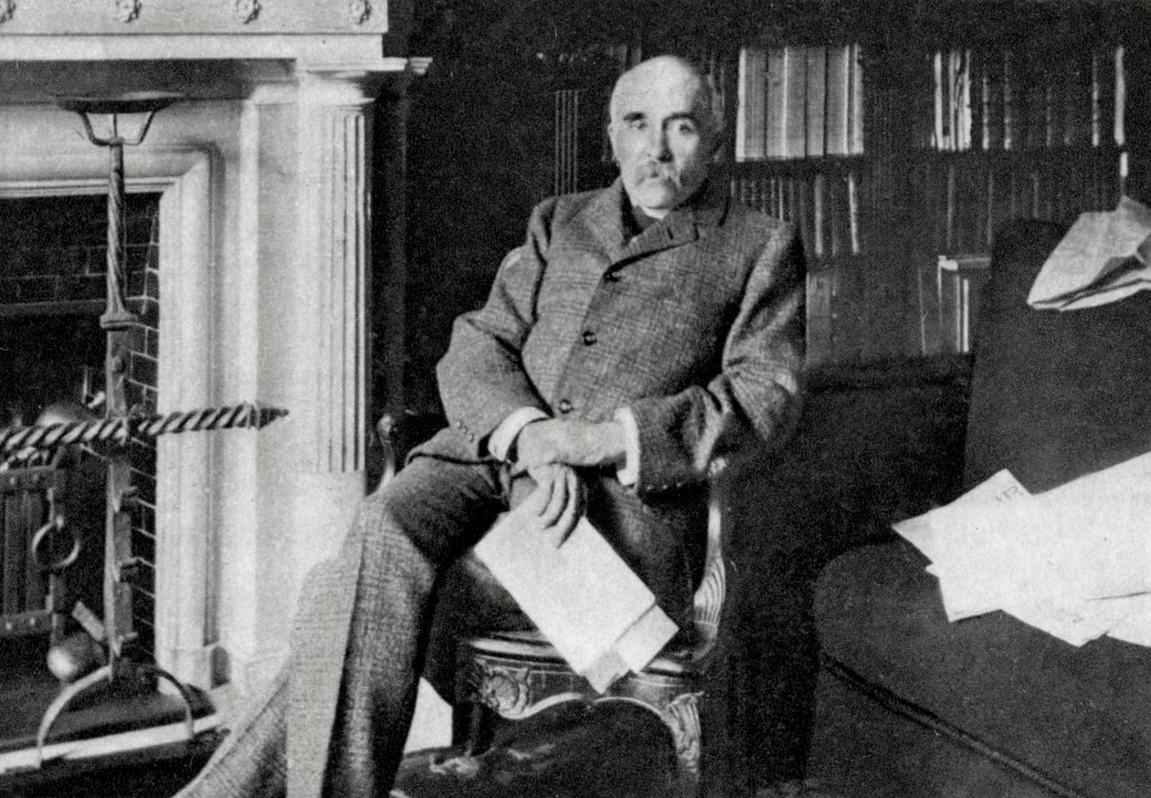 Georges Clemenceau, Franse staatsman, 1886 door Unbekannt