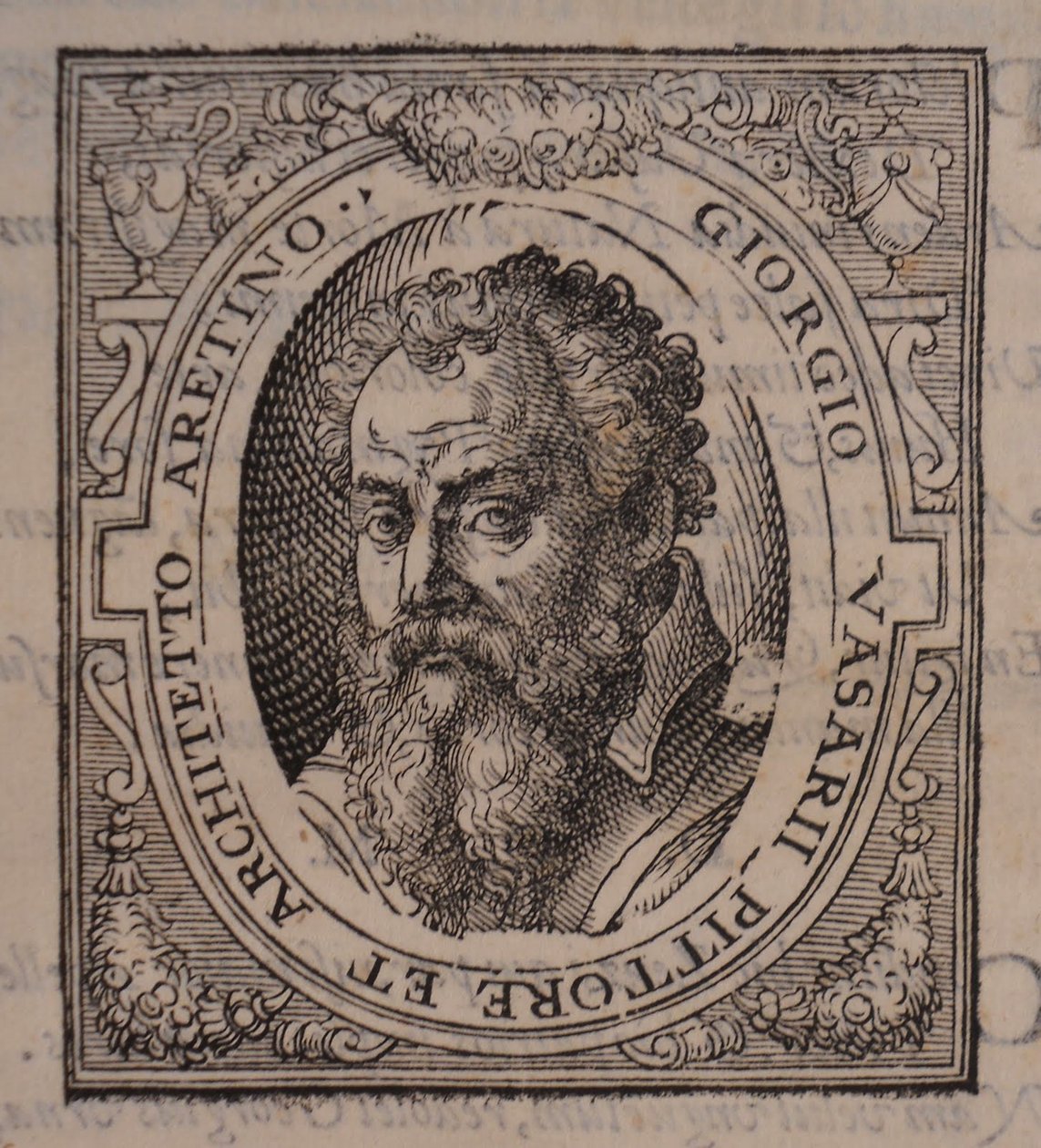 Giorgio Vasari. Uit: Giorgio Vasari, De levens van de meest voortreffelijke Italiaanse schilders, beeldhouwers en architecten door Unbekannt