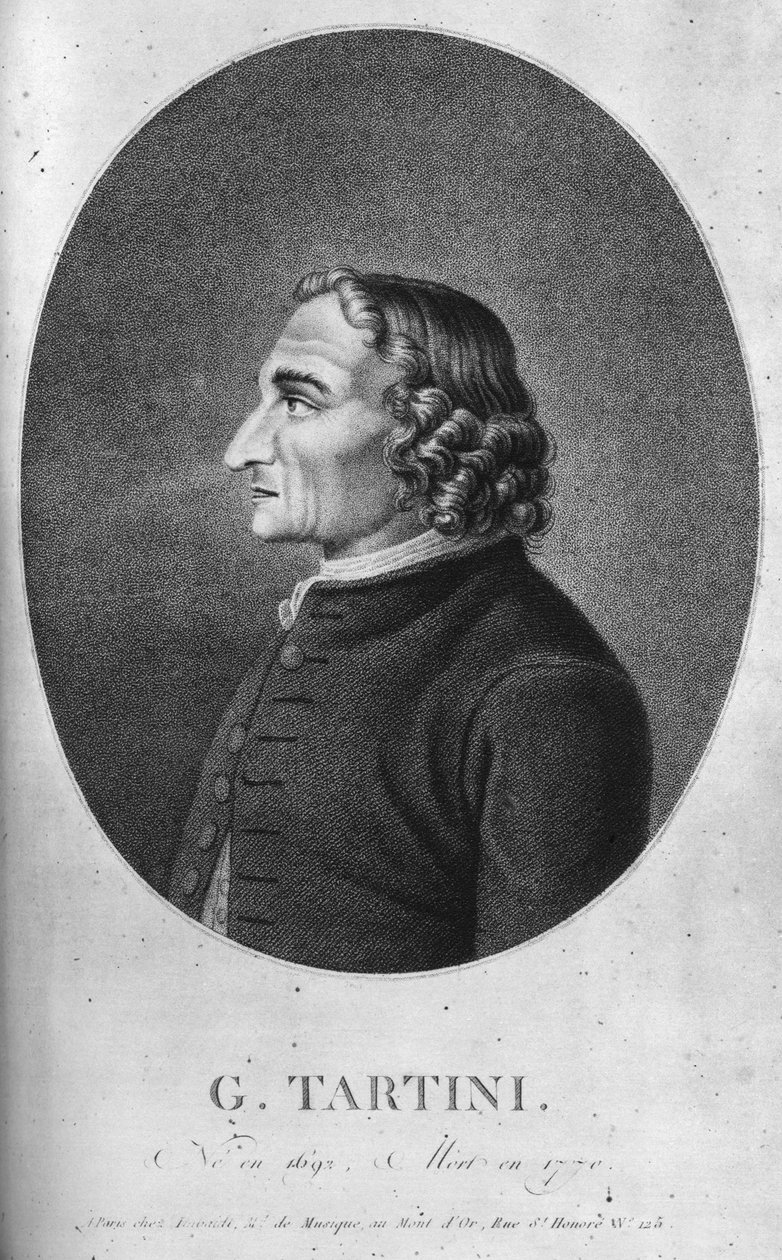 Giuseppe Tartini was een Italiaanse barokcomponist en violist door Unbekannt