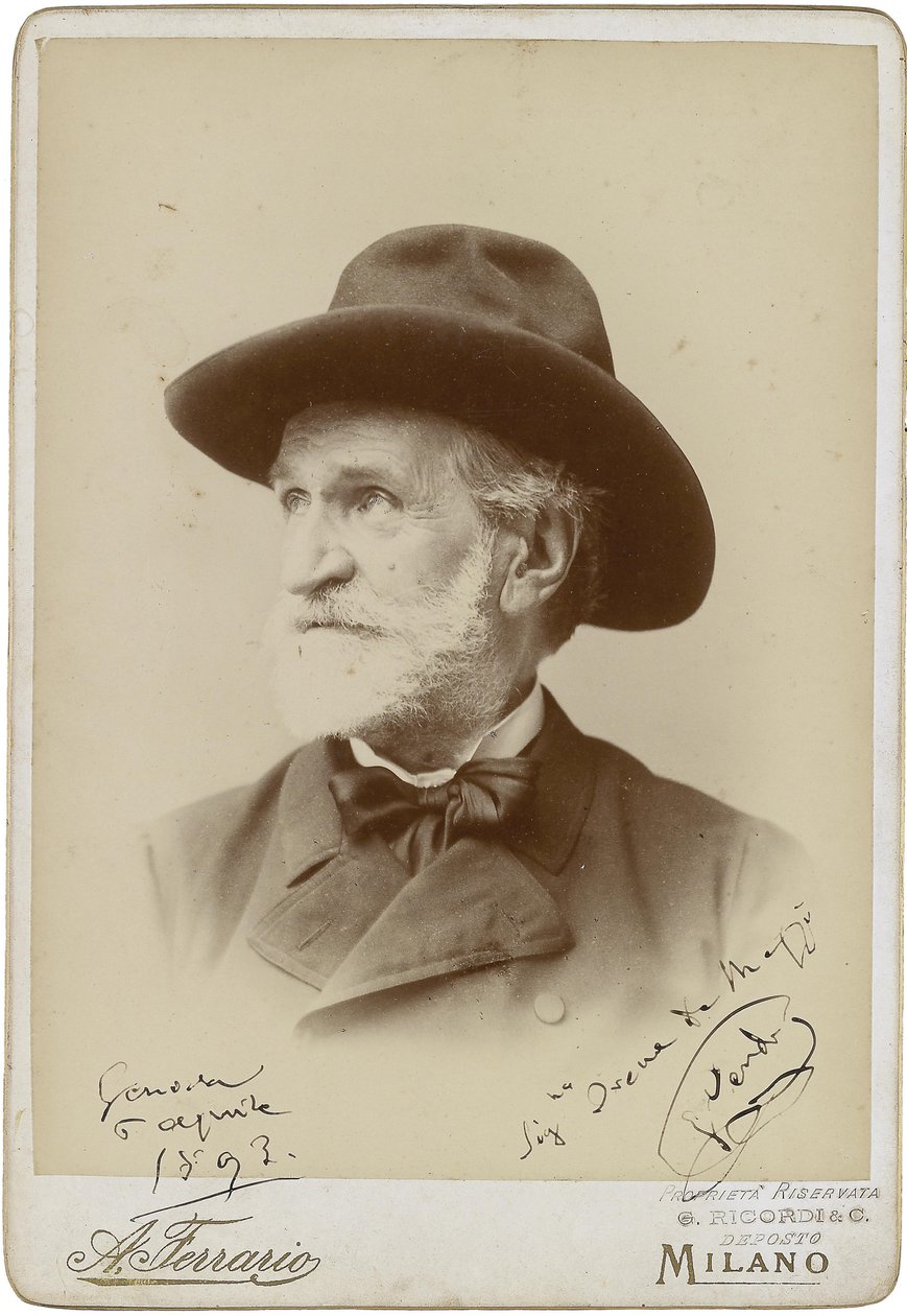 Giuseppe Verdi door Unbekannt