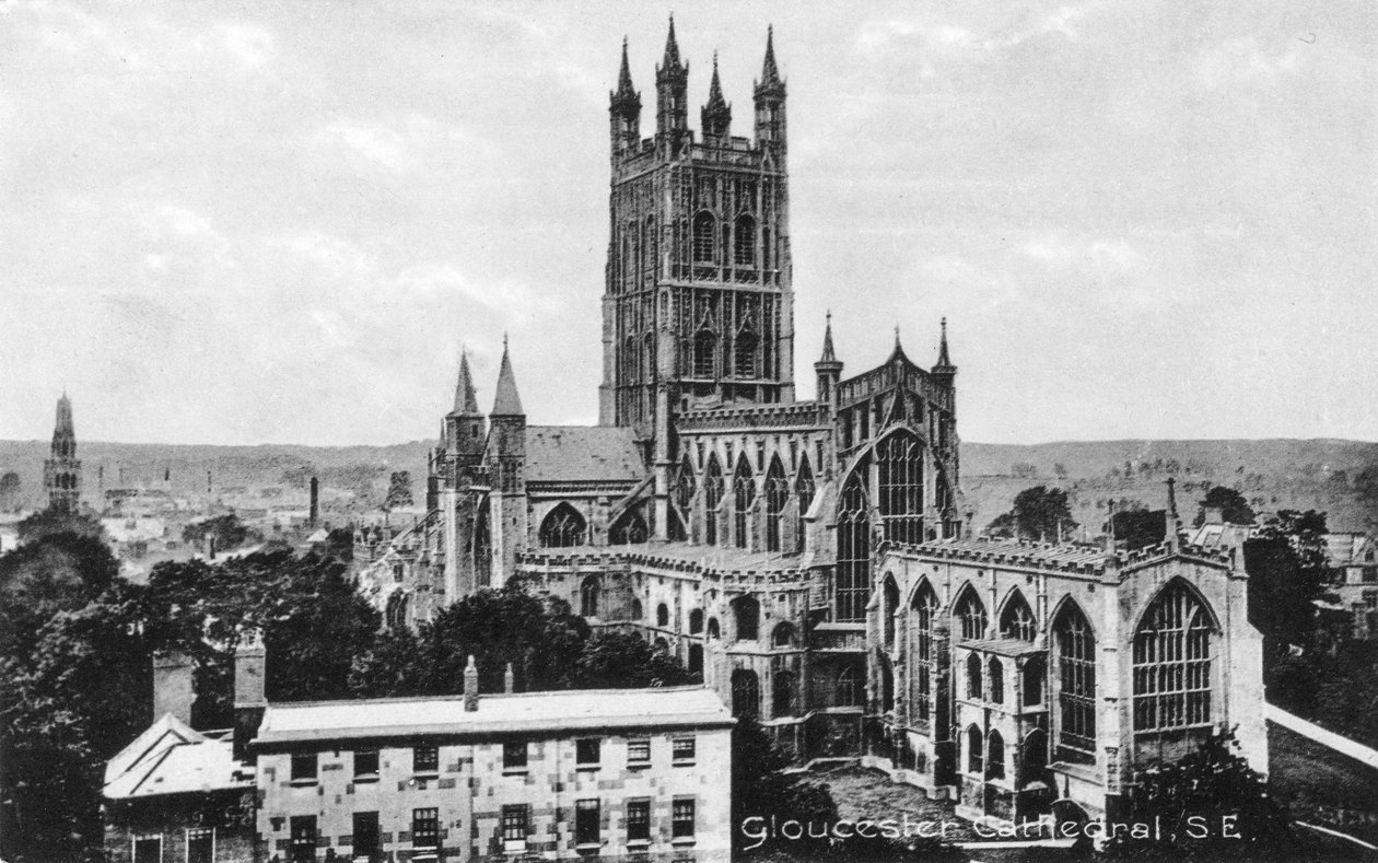 Kathedraal van Gloucester, Gloucester, Gloucestershire, begin 20e eeuw door Unbekannt