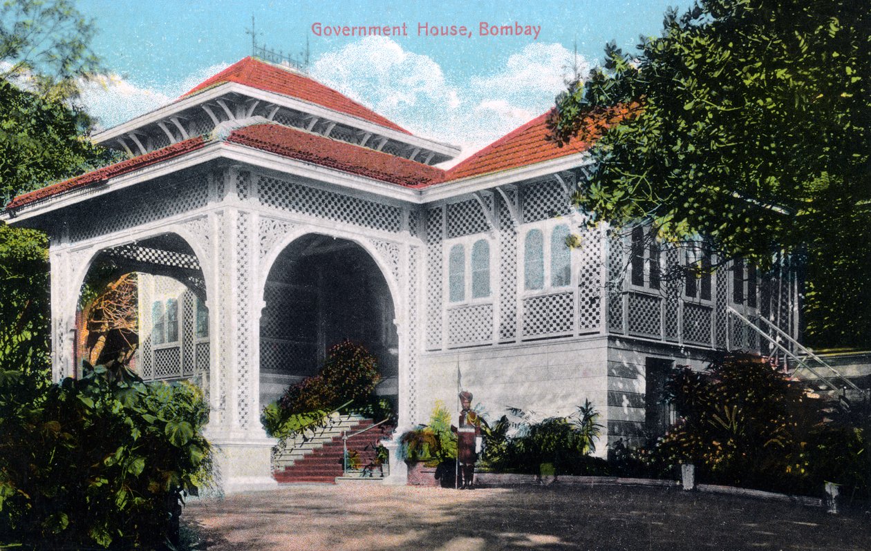 Regeringsgebouw, Bombay, India door Unbekannt