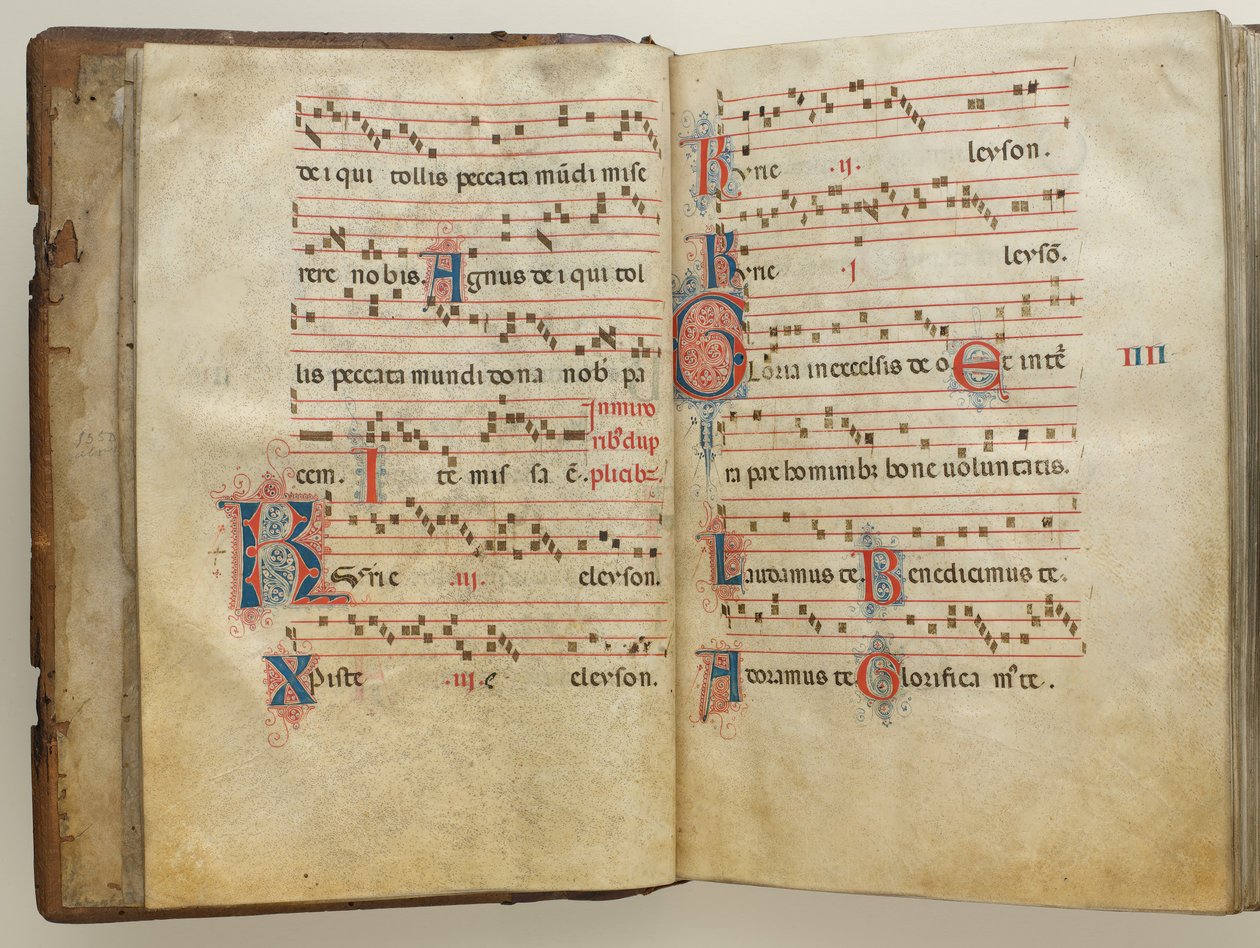 Graduale, ca. 1310-15 door Unbekannt
