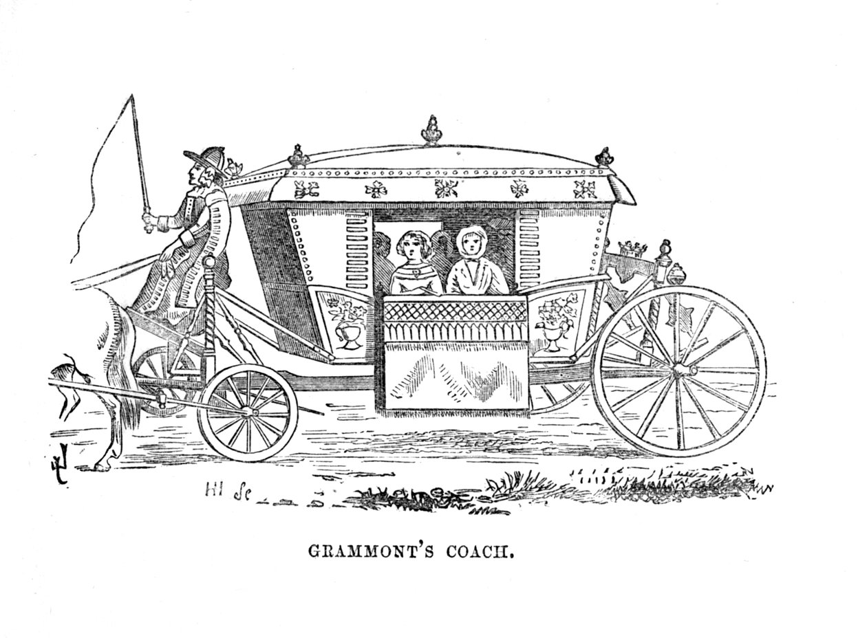 Grammonts koets, c1870 door Unbekannt