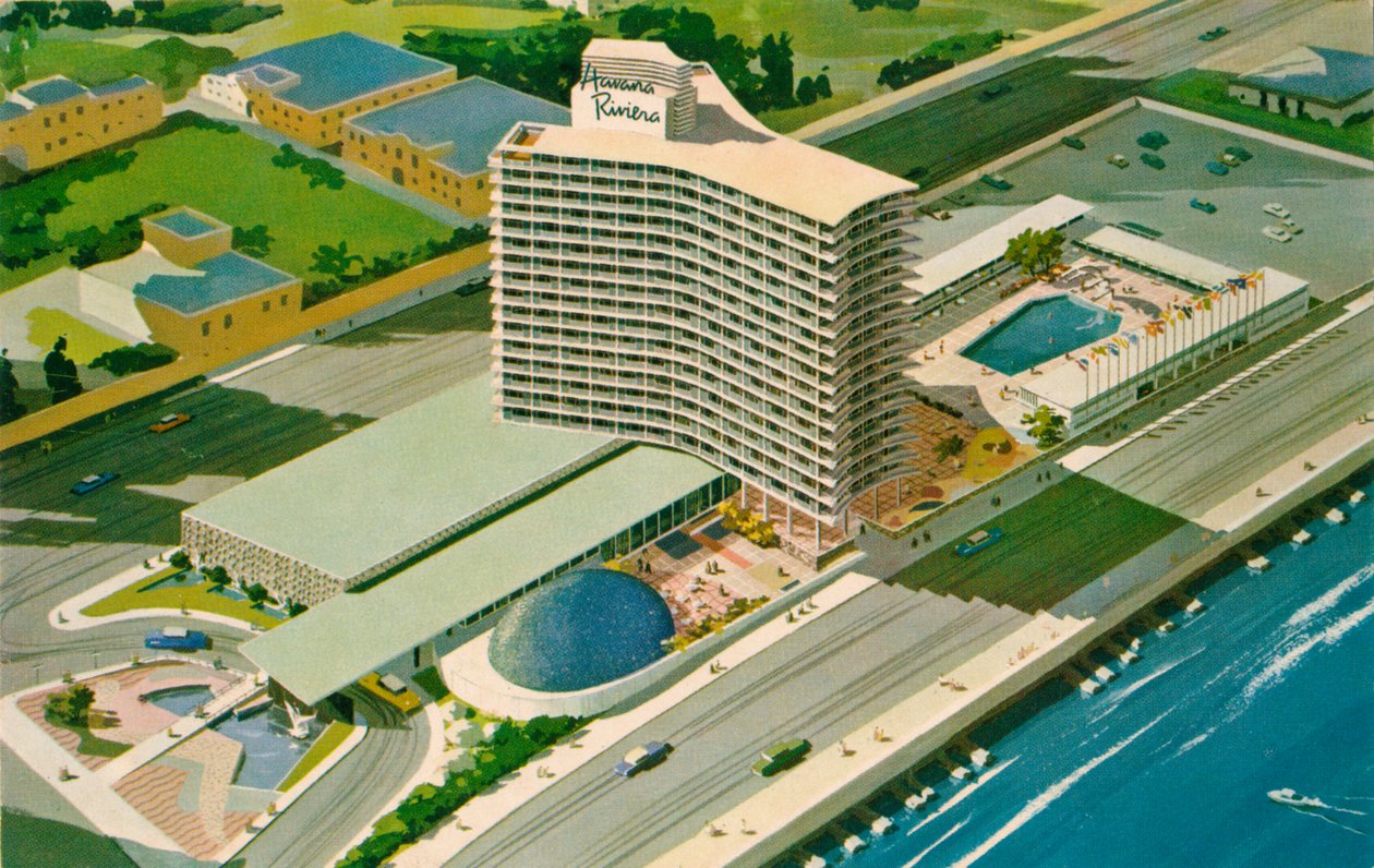 Havana Riviera Hotel, Havana, Cuba, c1957 door Unbekannt