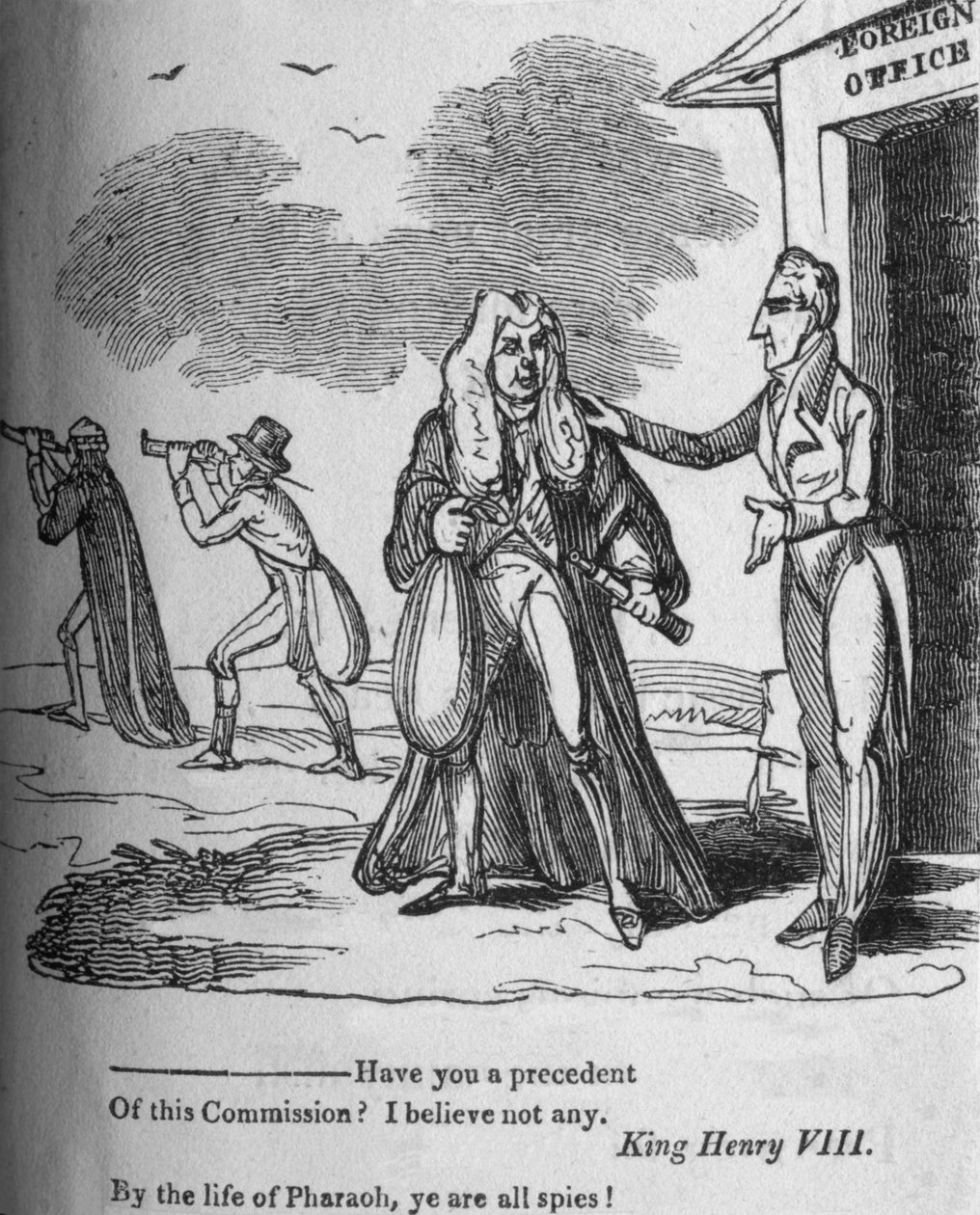 Heeft u een precedent van deze Commissie Ik geloof van niet, c1820 door Unbekannt
