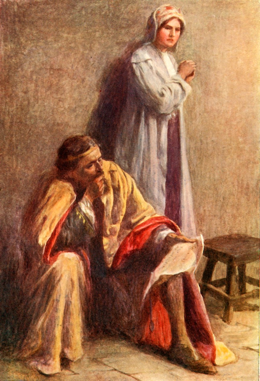 Hij kon geen woord vinden om te zeggen, 1917 door Unbekannt
