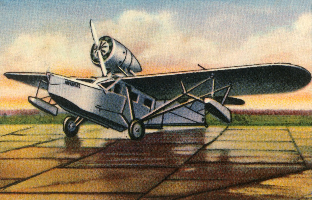 Heinkel He 57 Heron vliegtuig, 1932 door Unbekannt