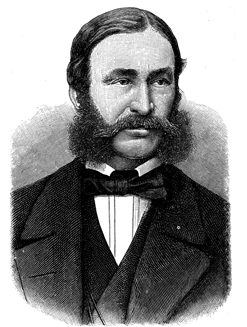 Heinrich Barth 1821-1865, Duitse geograaf en ontdekkingsreiziger van Noord- en Centraal-Afrika door Unbekannt