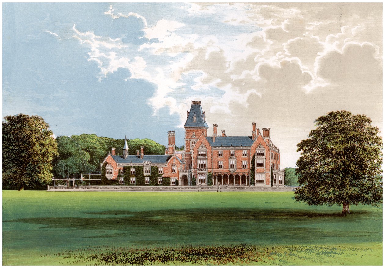 Hemsted Park, bij Staplehurst, Kent, huis van Burggraaf Cranbrook, ca. 1880 door Unbekannt