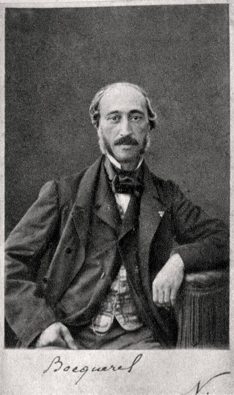 Henri Becquerel, Franse natuurkundige, eind 19e of begin 20e eeuw door Unbekannt