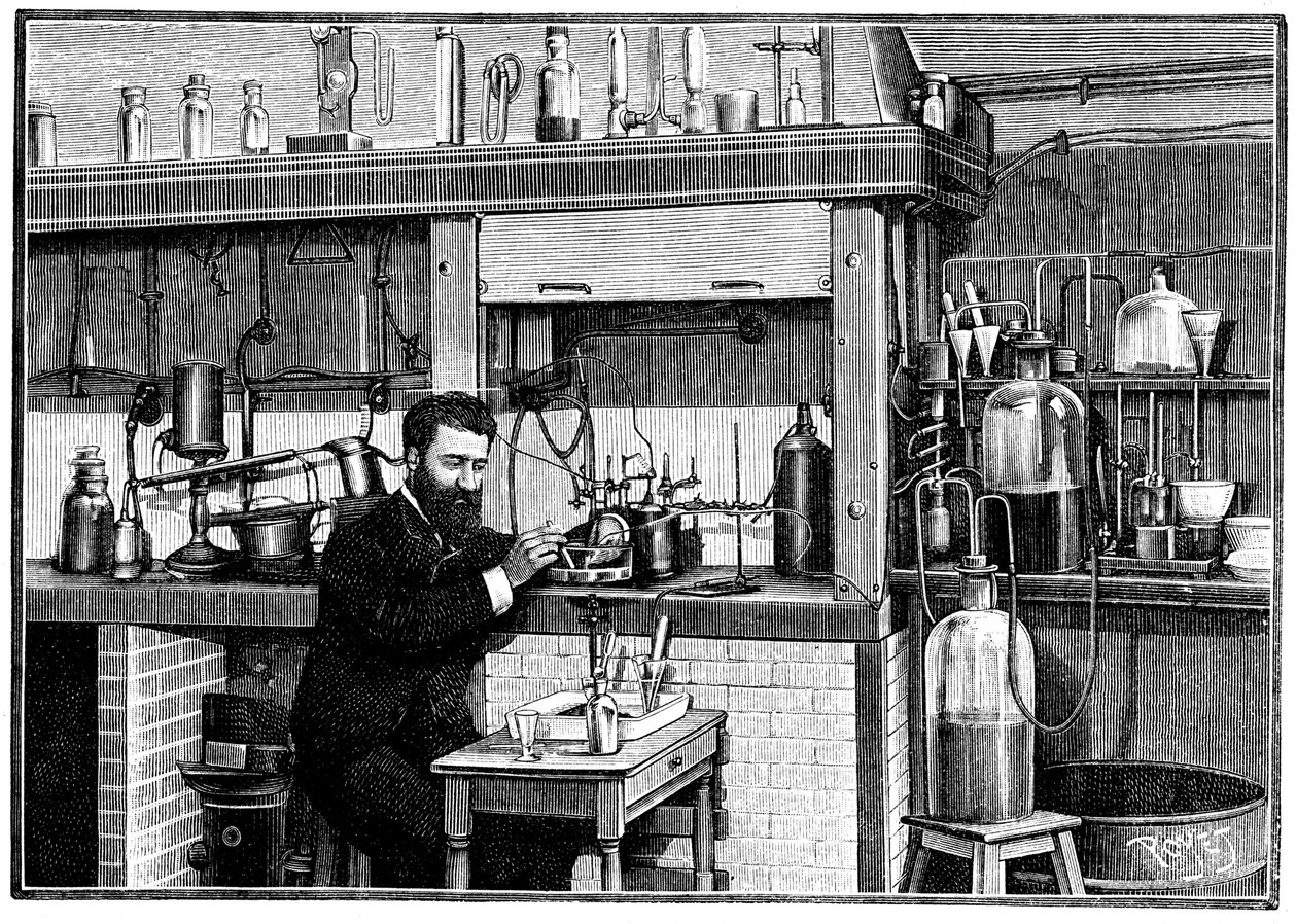 Henri Moissan, Franse chemicus door Unbekannt