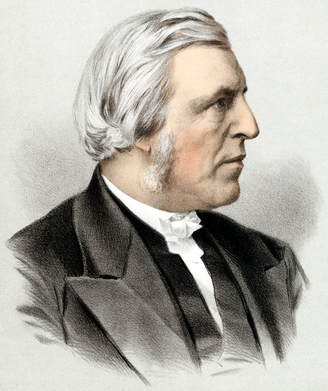 Henry Allon 1818-1892, Engelse Congregationalist, ca. 1880 door Unbekannt