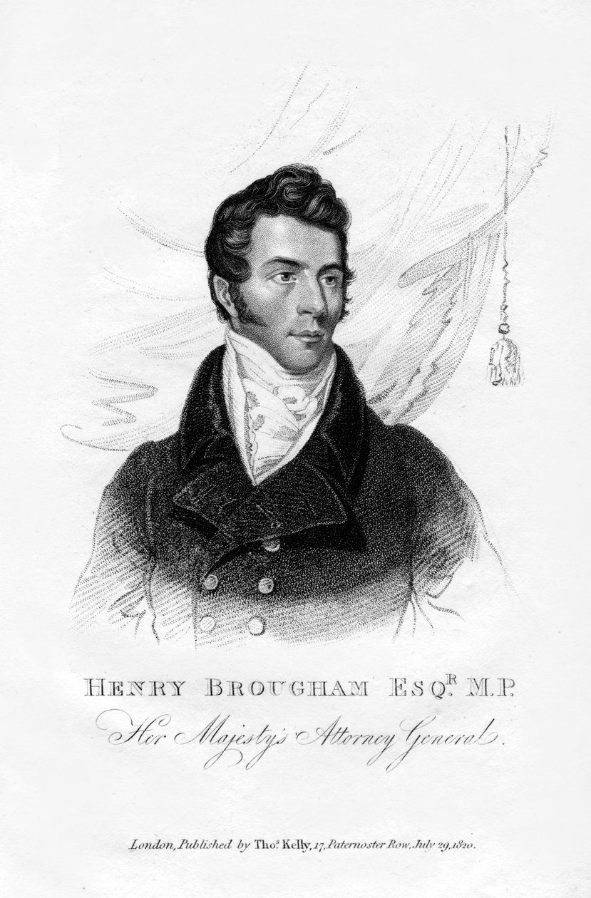 Henry Brougham, procureur-generaal, 1820 door Unbekannt