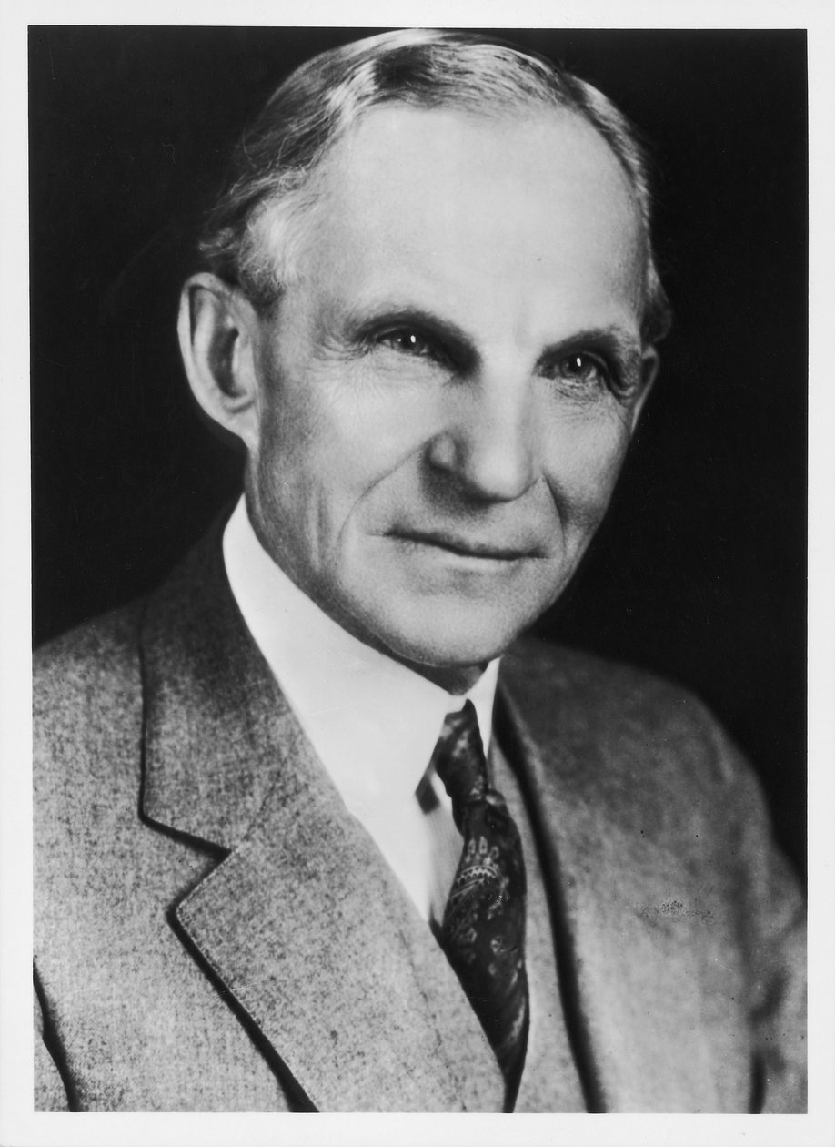 Henry Ford, Amerikaanse auto-ingenieur en fabrikant, 1908 door Unbekannt