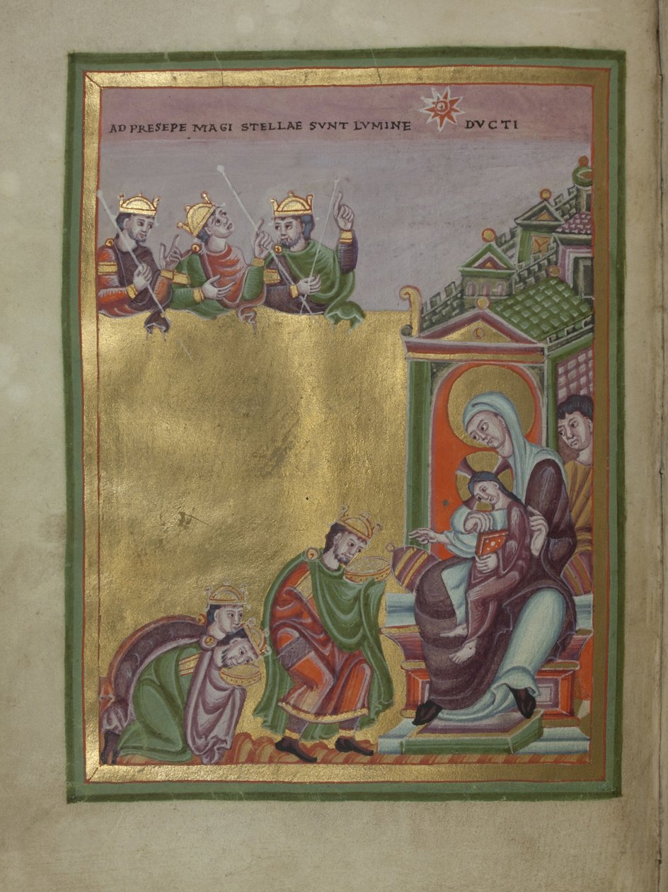Hendrik III, Heilige Roomse Keizer Evangelarium voor Hendrik III door Unbekannt
