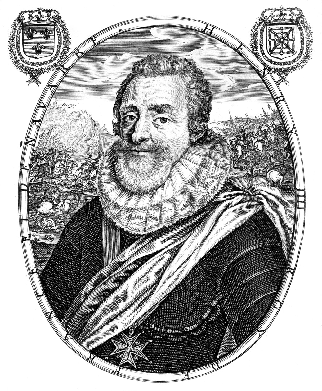 Hendrik IV, koning van Frankrijk door Unbekannt