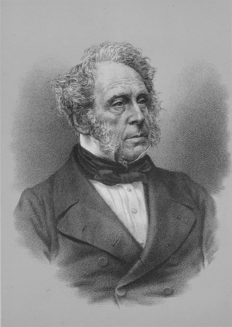 Henry John Temple, 3e burggraaf Palmerston, Britse staatsman, ca. 1857 1936 door Unbekannt