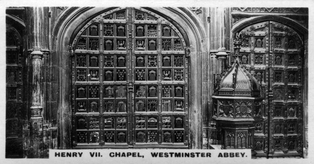 Henry VII Kapel, Westminster Abbey, Londen door Unbekannt