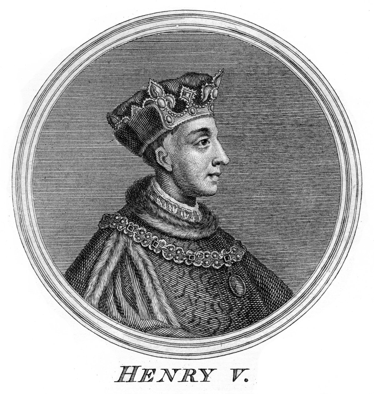 Hendrik V, Koning van Engeland door Unbekannt