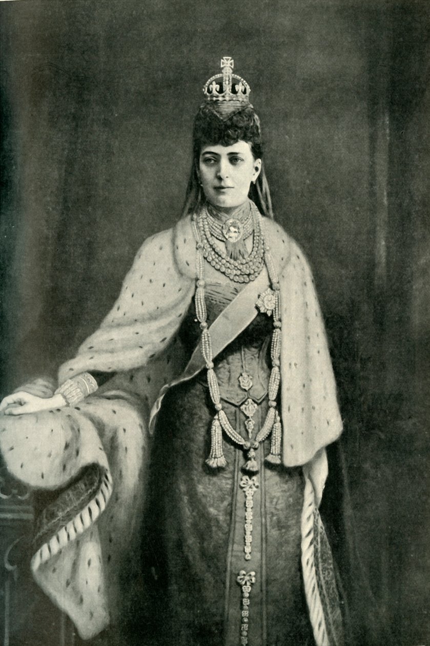 Hare Majesteit Koningin Alexandra, 1902 door Unbekannt