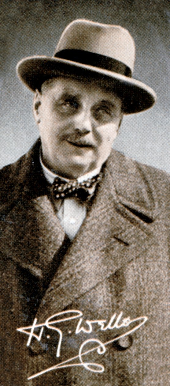 Herbert George HG Wells, Engelse schrijver door Unbekannt