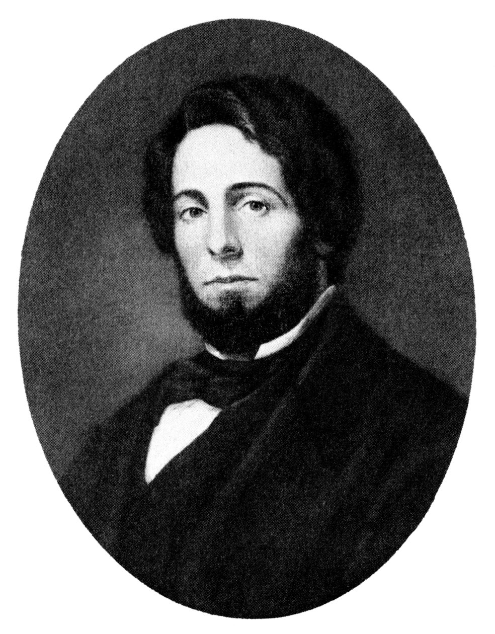 Herman Melville, Amerikaanse auteur, 19e eeuw door Unbekannt