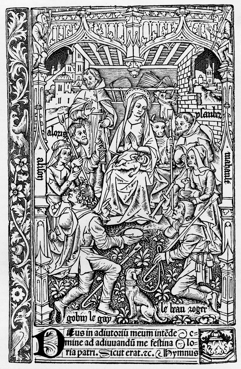 Heures a lusaige de Romme, Parijs, Pigouchet voor Vostre, 20 december, 1502, 1910 door Unbekannt