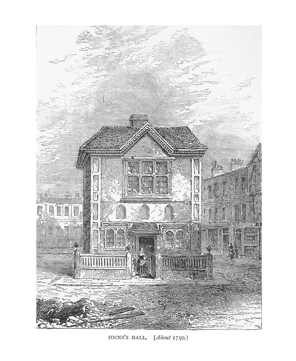Hicks Hall, 1750 door Unbekannt