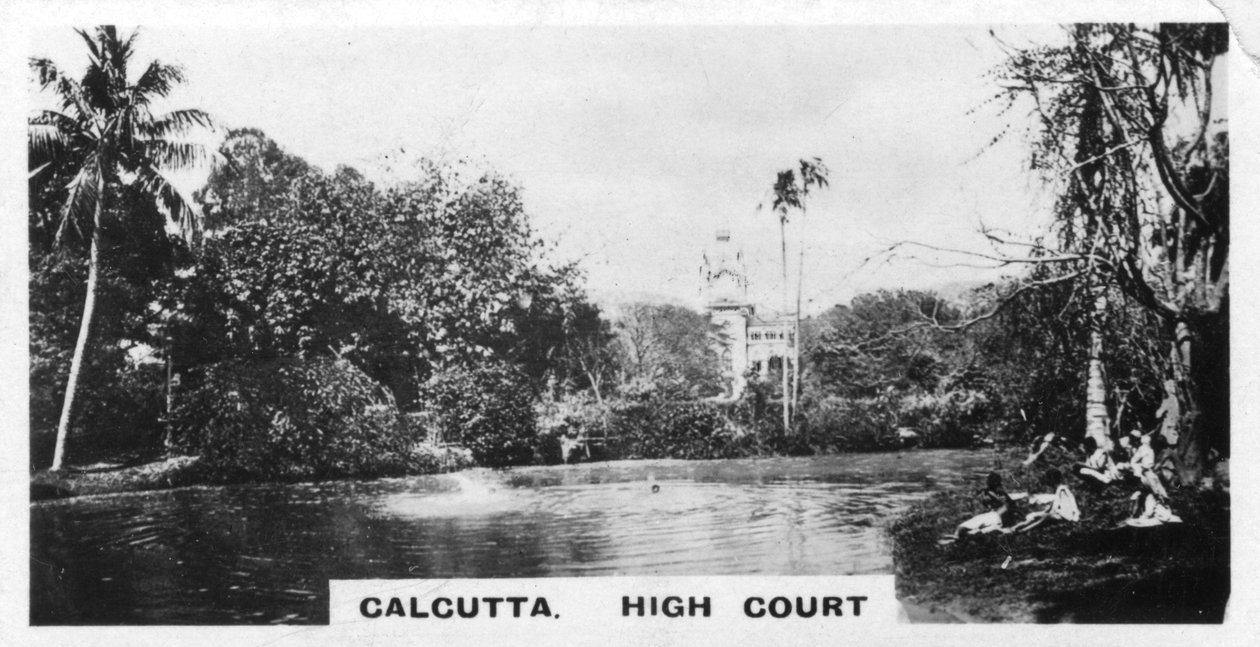 Hooggerechtshof, Calcutta, India, ca. 1925 door Unbekannt