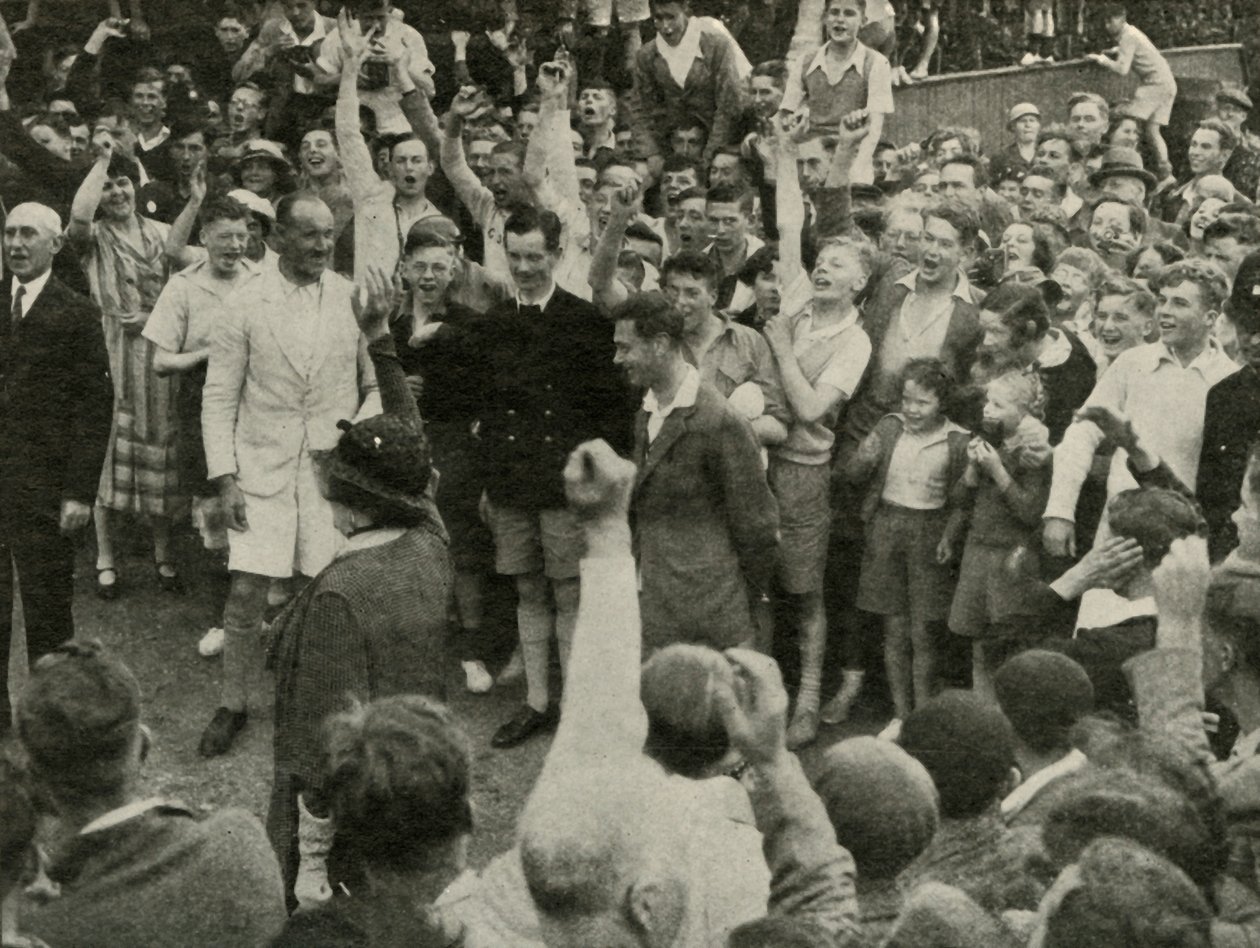 Zijne Majesteit op zijn Jongenskamp in Southwold, 1937 door Unbekannt